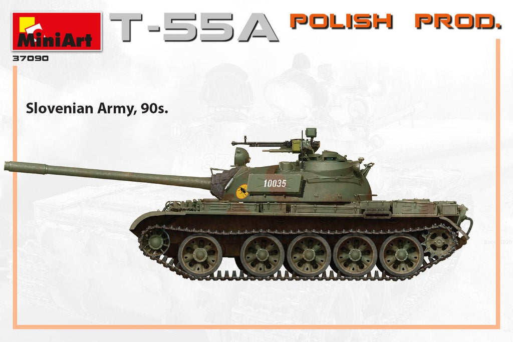 MiniArt 1:35 T-55A Polish Production - Battle Born Hobby