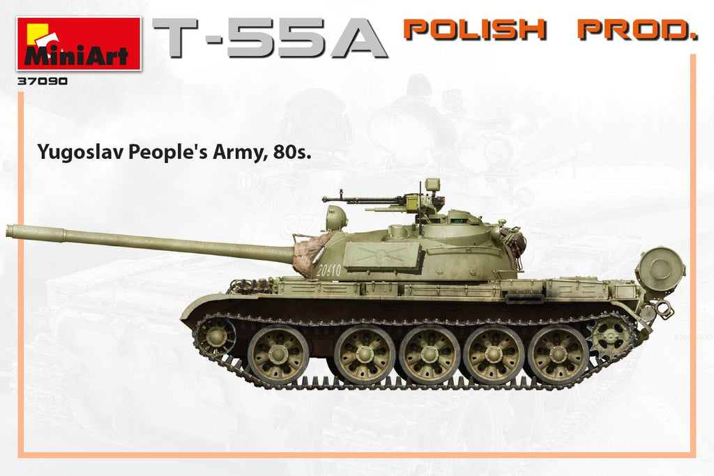 MiniArt 1:35 T-55A Polish Production - Battle Born Hobby