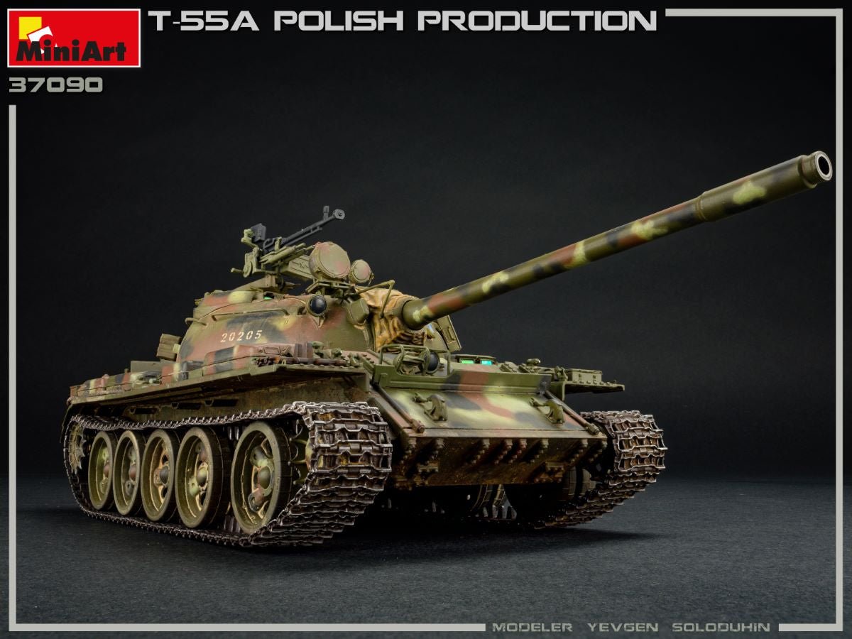 MiniArt 1:35 T-55A Polish Production - Battle Born Hobby