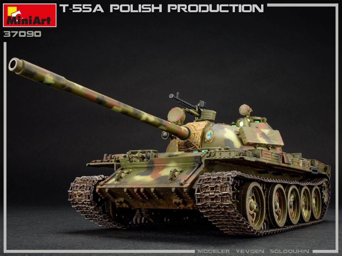 MiniArt 1:35 T-55A Polish Production - Battle Born Hobby