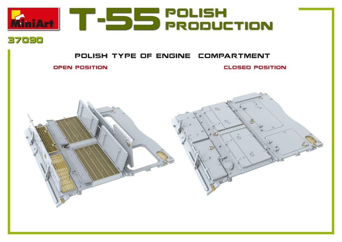 MiniArt 1:35 T-55A Polish Production - Battle Born Hobby