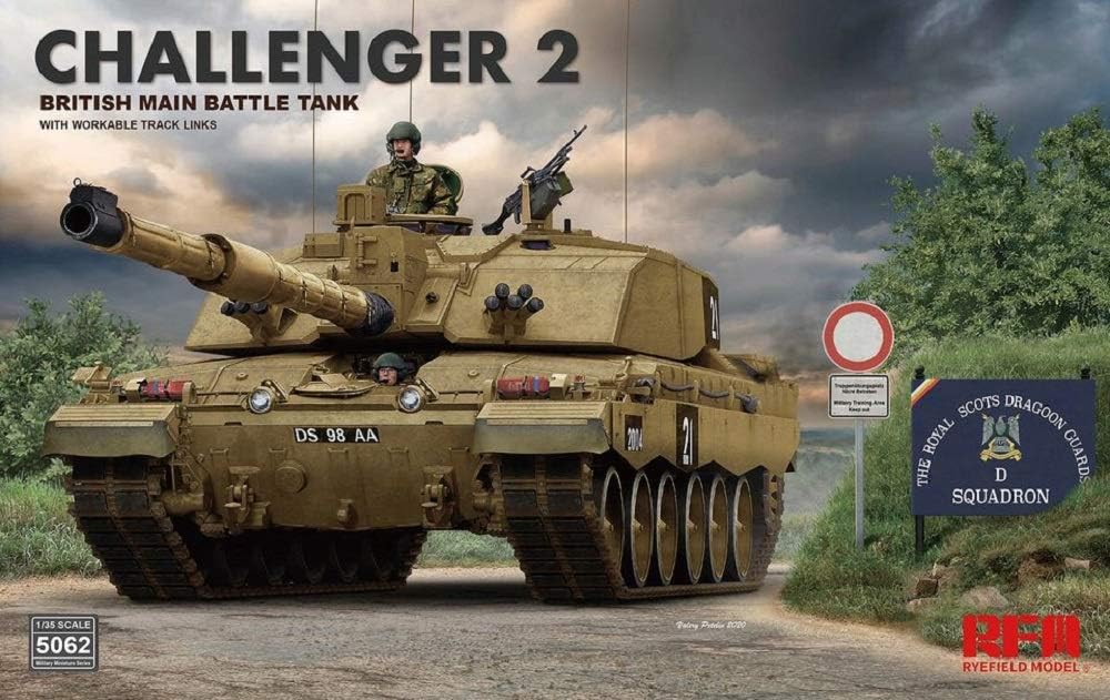 Rye Field Model 1:35 Challenger 2 British Main Battle Tank - Battle Born Hobby