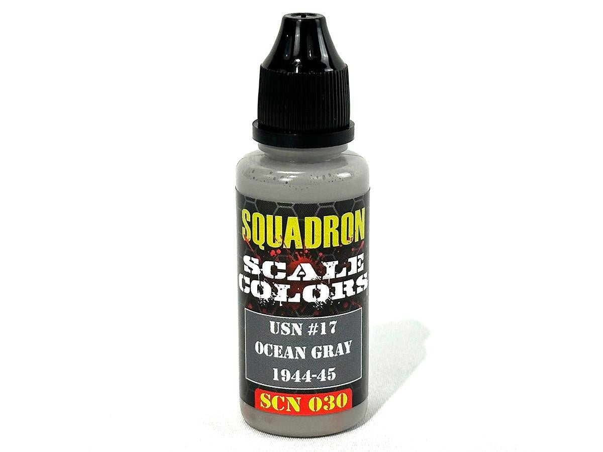 Squadron Colors 17 Ocean Gray 1944-45 Acrylic Airbrush Paint (15ml Bottle) - Battle Born Hobby