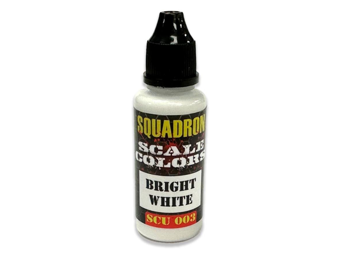 Squadron Colors Bright White Acrylic Airbrush Paint (15ml Bottle) - Battle Born Hobby
