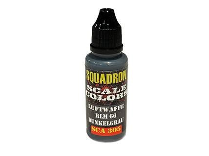 Squadron Colors Luftwaffe RLM 66 Dunkelgrau Acrylic Airbrush Paint (15ml Bottle) - Battle Born Hobby