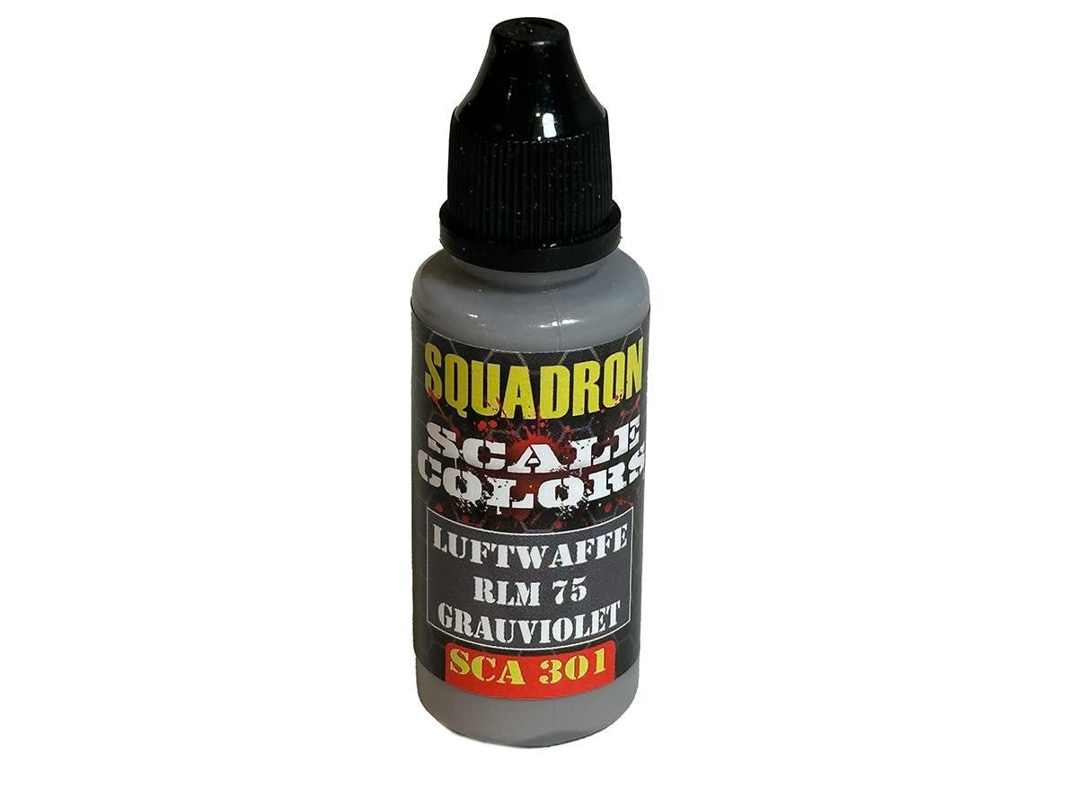 Squadron Colors Luftwaffe RLM 75 Grauviolet Acrylic Airbrush Paint (15ml Bottle) - Battle Born Hobby