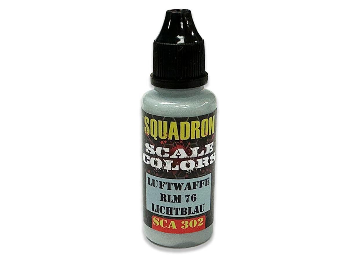 Squadron Colors Luftwaffe RLM 76 Lichtblau Acrylic Airbrush Paint (15ml Bottle) - Battle Born Hobby
