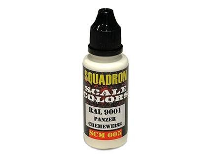 Squadron Colors Panzer Cremeweiss RAL 9001 Acrylic Airbrush Paint (15ml Bottle) - Battle Born Hobby