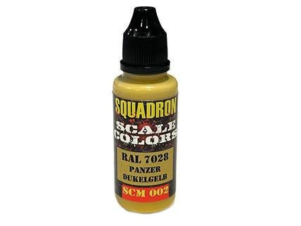 Squadron Colors Panzer Dunkelgelb RAL 7028 Acrylic Airbrush Paint (15ml Bottle) - Battle Born Hobby