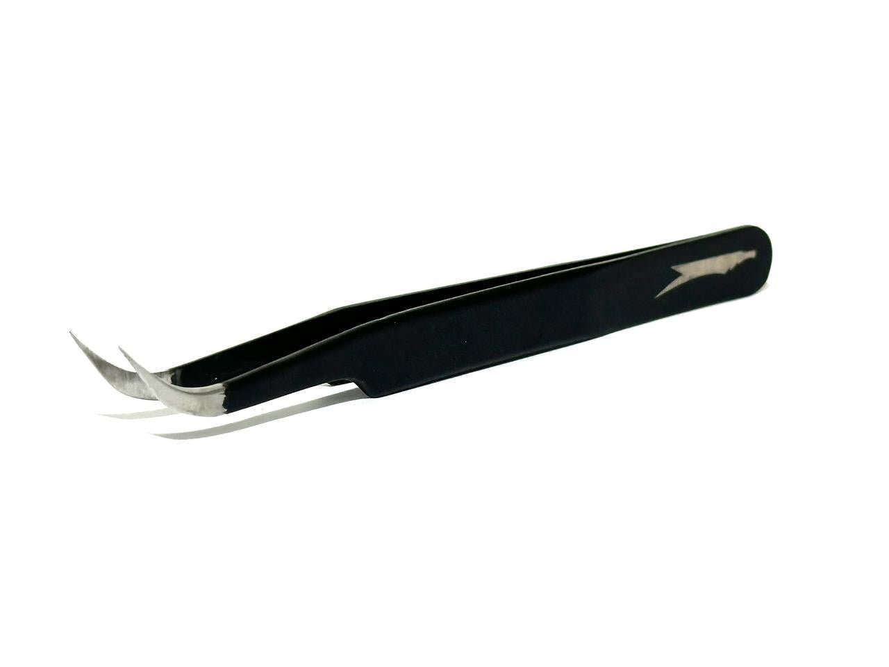 Squadron Tools Fine Point 45 Degree Curve Tweezers - Battle Born Hobby
