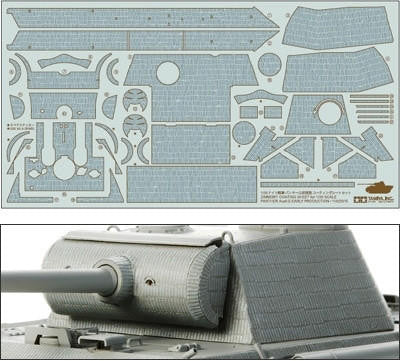 1/35 Tamiya Panther Ausf G Early Zimmerit Coating Sheet
