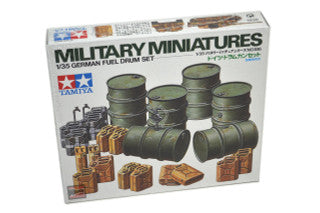 1/35 Tamiya German Fuel Drum Set Plastic Model Kit