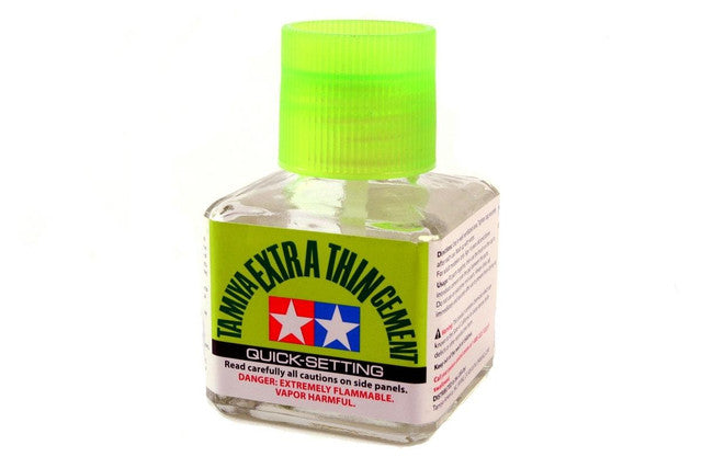 Tamiya Extra Thin Cement Quick Setting (40ml Bottle)