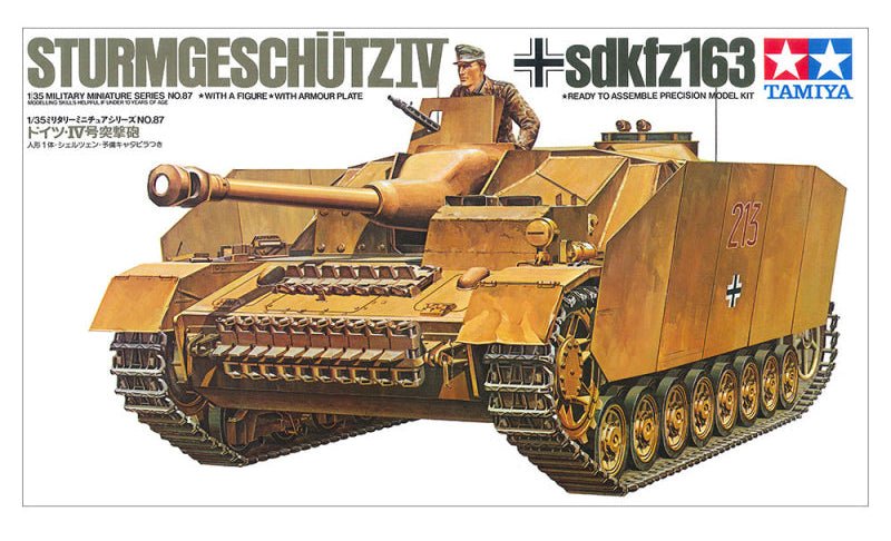 Tamiya 1/35 German Sturmgeschütz IV Sd.Kfz.163 Plastic Model Kit - Battle Born Hobby