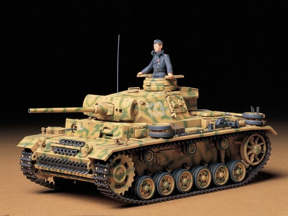 Tamiya 1/35 Pz.Kpfw. III Ausf. L Plastic Model Kit - Battle Born Hobby