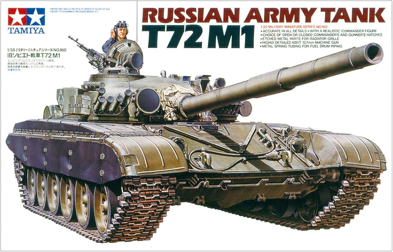 Tamiya 1:35 Russian Army Tank T-72M1 - Battle Born Hobby