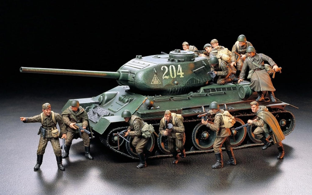Tamiya 1:35 Russian Assault Infantry (12 Figures) - Battle Born Hobby