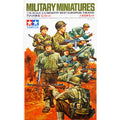 Tamiya 1/35 U.S. Infantry West European Theater Plastic Model Figure Set - Battle Born Hobby