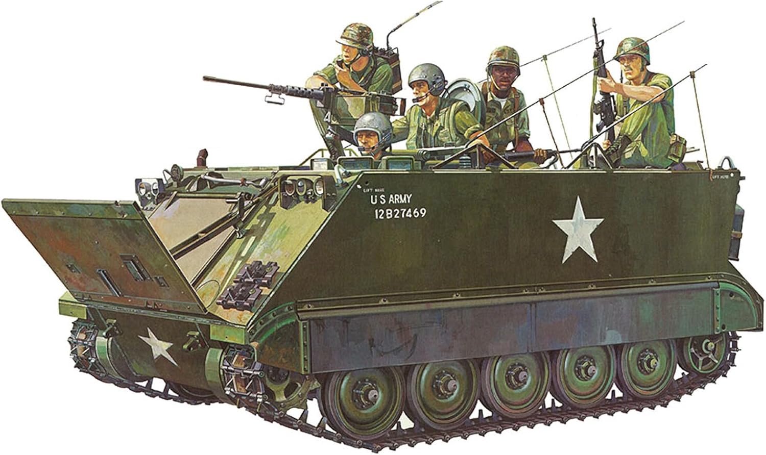Tamiya 1:35 U.S. M113 Armored Personnel Carrier - Battle Born Hobby