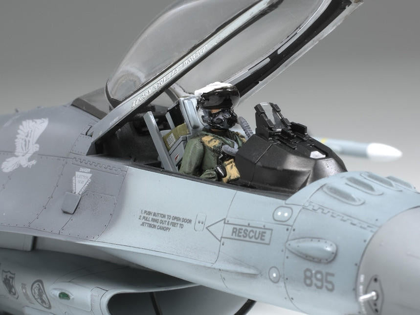 Tamiya 1/48 F-16CJ Fighting Falcon Plastic Model Kit - Battle Born Hobby