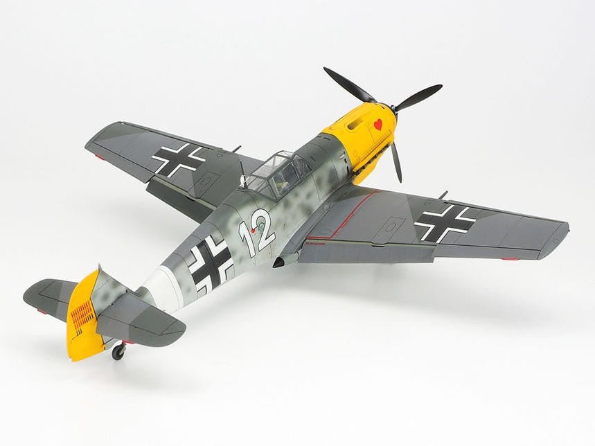 Tamiya 1/48 Messerschmitt Bf 109E-4/7 Trop Plastic Model Kit - Battle Born Hobby