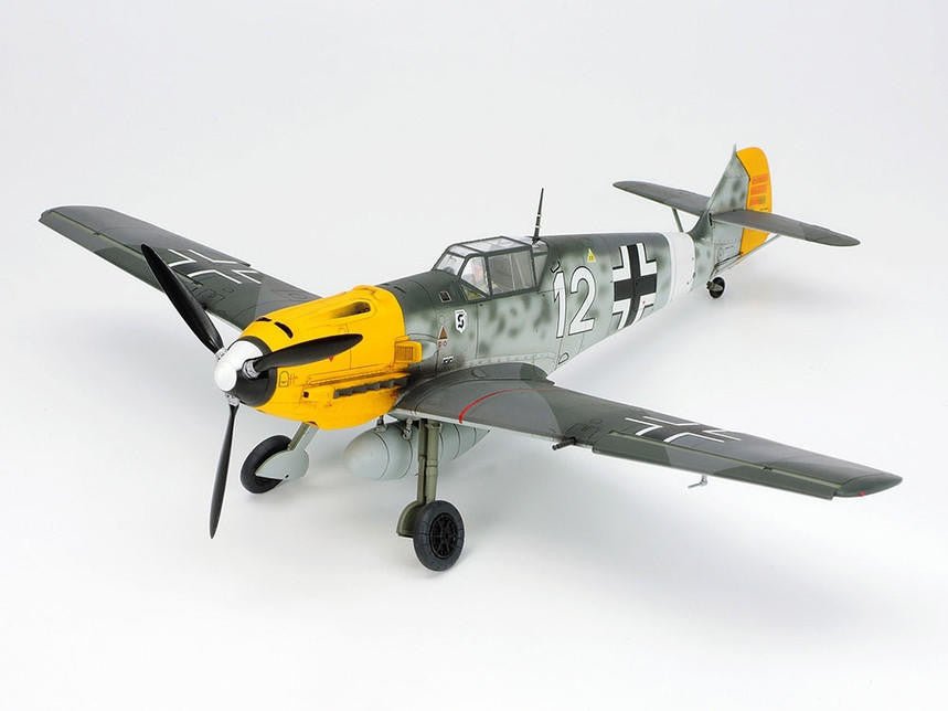 Tamiya 1/48 Messerschmitt Bf 109E-4/7 Trop Plastic Model Kit - Battle Born Hobby