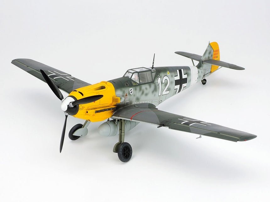 Tamiya 1/72 Messerschmitt Bf 109E-4/7 Aircraft Plastic Model Kit - Battle Born Hobby
