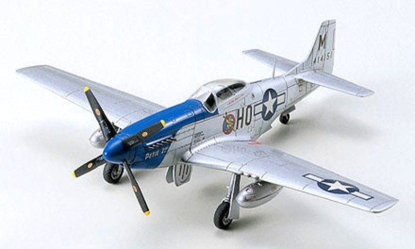 Tamiya 1/72 P-51D Mustang Fighter Plastic Model Kit - Battle Born Hobby
