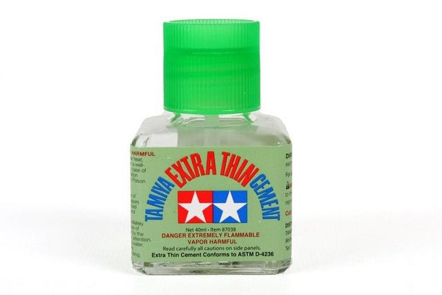 Tamiya Extra Thin Cement (40ml Bottle) - Battle Born Hobby