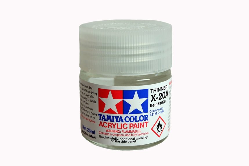 Tamiya Large Acrylic Paint X-20A Acrylic Thinner - Battle Born Hobby
