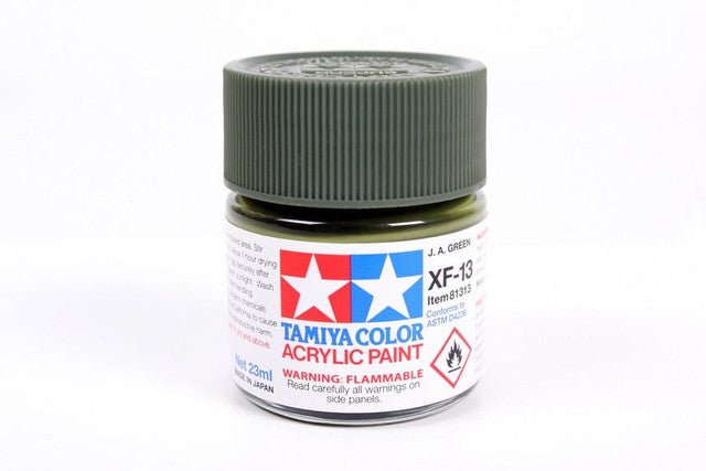 Tamiya Large Acrylic Paint XF-13 J.A. Green - Battle Born Hobby