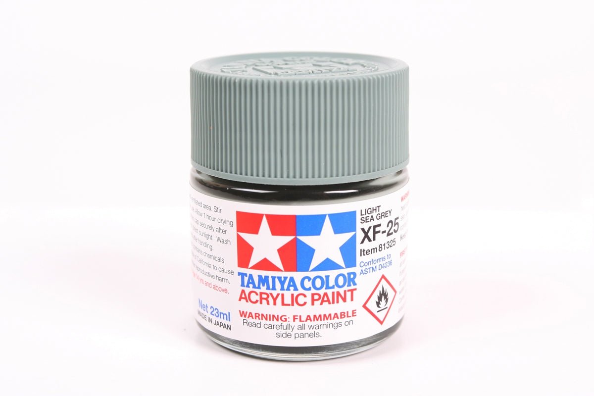 Tamiya Large Acrylic Paint XF-25 Light Sea Grey - Battle Born Hobby