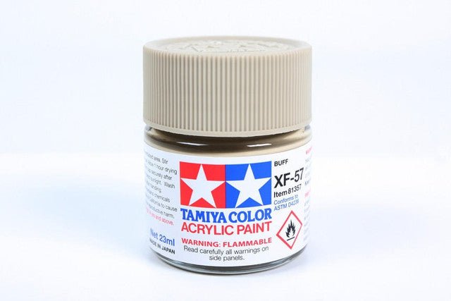 Tamiya Large Acrylic Paint XF-57 Buff - Battle Born Hobby