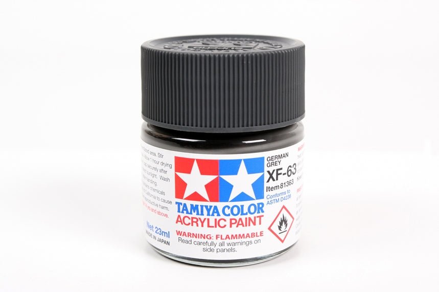 Tamiya Large Acrylic Paint XF-63 German Grey - Battle Born Hobby