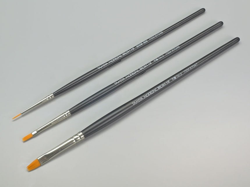Tamiya Modeling Paint Brush HF Standard Set - Battle Born Hobby