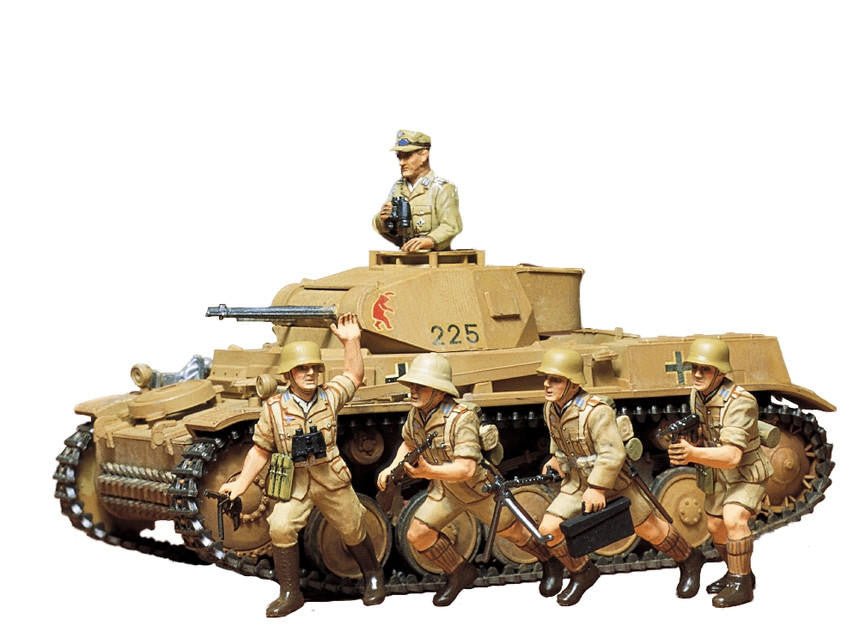 Tamiya Panzer kampfwagen II Ausf. F/G - Battle Born Hobby