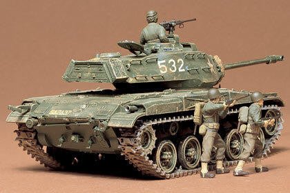 Tamiya US M41 Walker Bulldog Tank - Battle Born Hobby