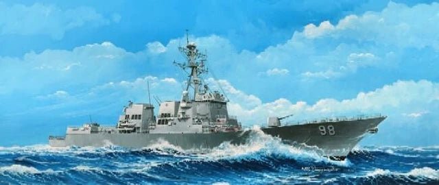 Trumpeter 1/350 USS Forrest Sherman DDG-98 Arleigh Burke Class Guided Missile Destroyer - Battle Born Hobby