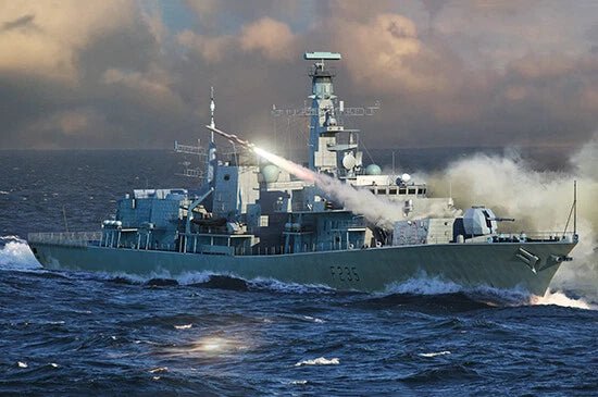 Trumpeter HMS Monmouth F235 Type 23 Frigate - Battle Born Hobby