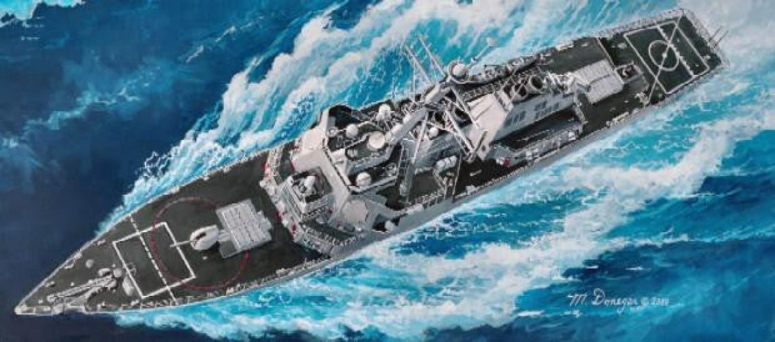 Trumpeter 1/350 USS Hopper DDG-70 Arleigh Burke Class Guided Missile Destroyer box art