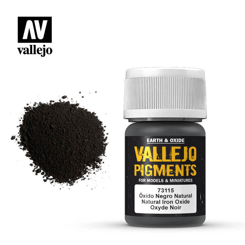 Vallejo 30ml Bottle Natural Iron Oxide Pigment Powder - Battle Born Hobby