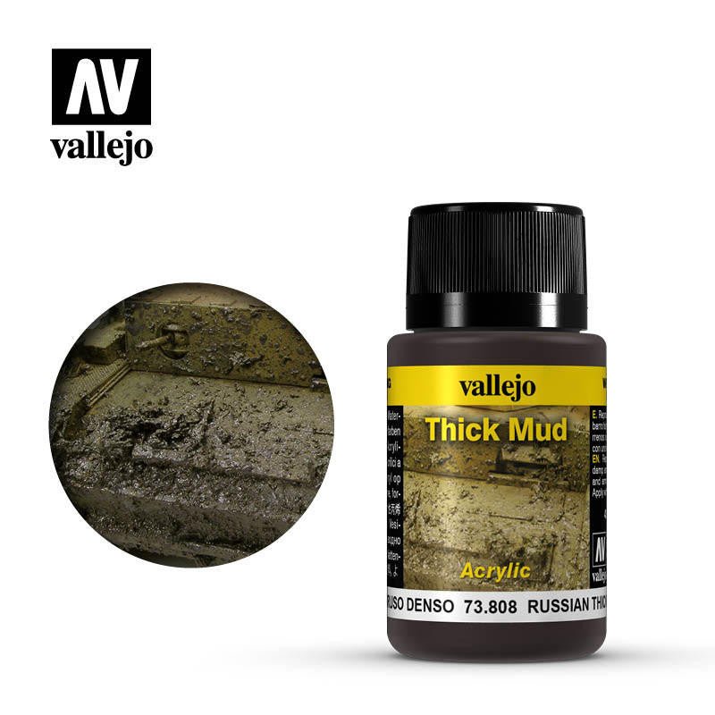 Vallejo 40ml Russian Thick Mud Weathering Effect - Battle Born Hobby