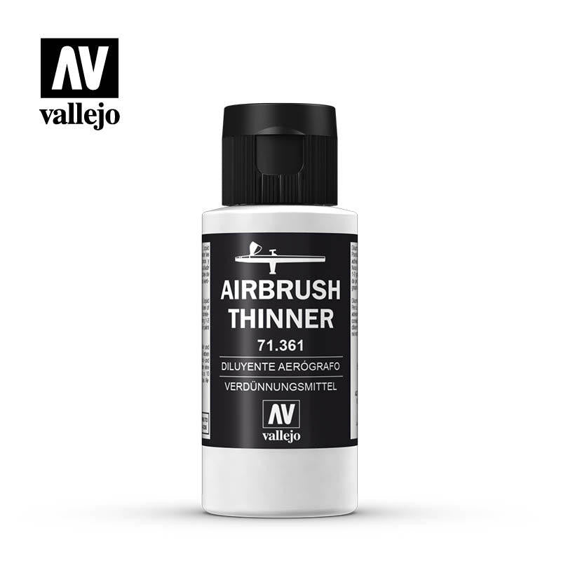 Vallejo Airbrush Thinner 60ml Acrylic Paint Thinner - Battle Born Hobby