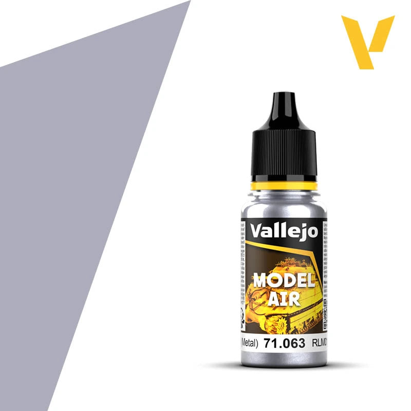 Vallejo Model Air 71.063 Silver acrylic airbrush paint