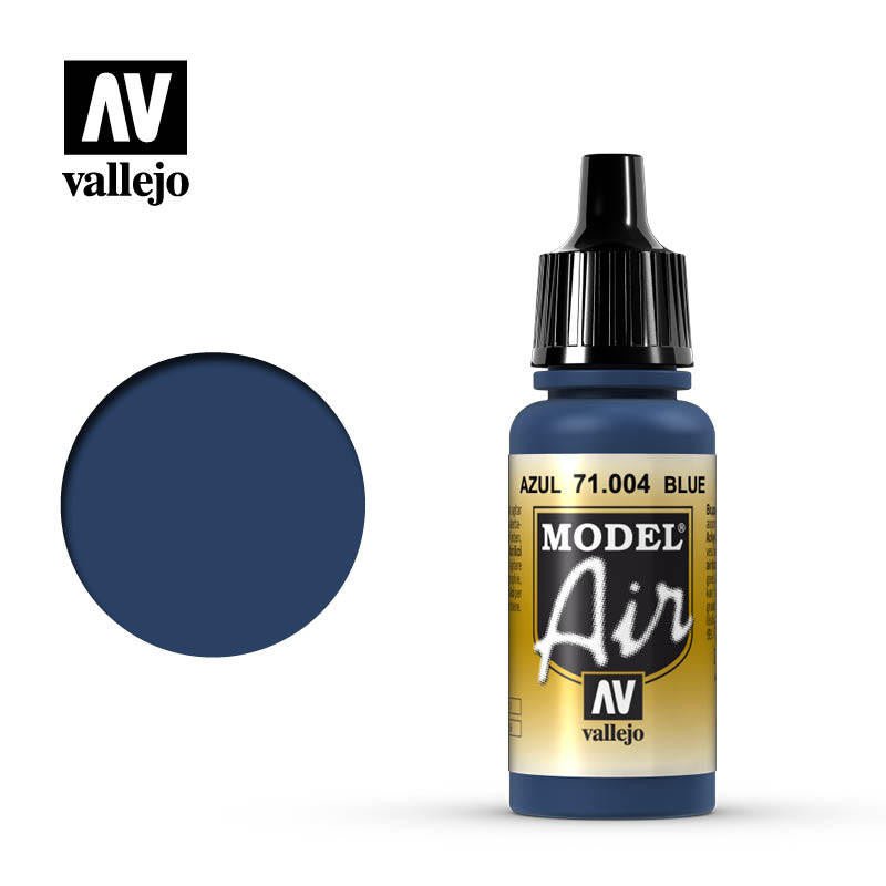 Vallejo Model Air Blue 17ml Acrylic Airbrush Paint - Battle Born Hobby