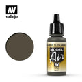 Vallejo Model Air Dark Green RLM71 17ml Acrylic Airbrush Paint - Battle Born Hobby