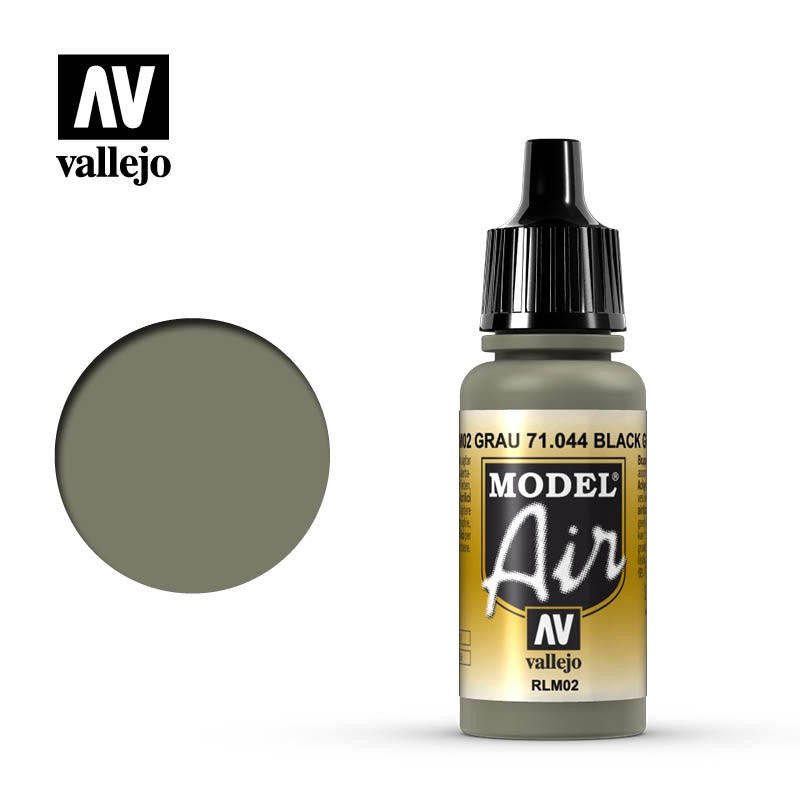 Vallejo Model Air Grey RLM02 17ml Acrylic Airbrush Paint - Battle Born Hobby