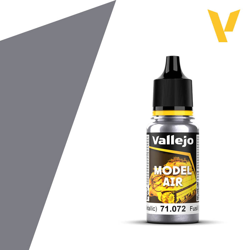 Vallejo Model Air Gunmetal FS37200 71.072 17ml Acrylic Paint - Battle Born Hobby