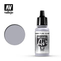 Vallejo Model Air Metallic Aluminum 17ml Acrylic Airbrush Paint - Battle Born Hobby