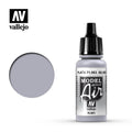 Vallejo Model Air Silver RLM01 17ml Acrylic Airbrush Paint - Battle Born Hobby